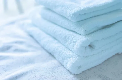 Toallas blancas de alta absorción para hoteles